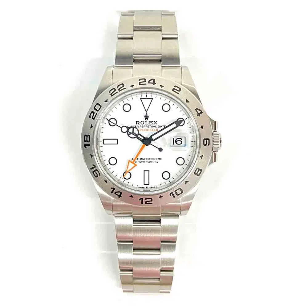 Rolex Explorer II White Dial 226570 42mm Oyster Stainless Steel Watch 2023 – image 3