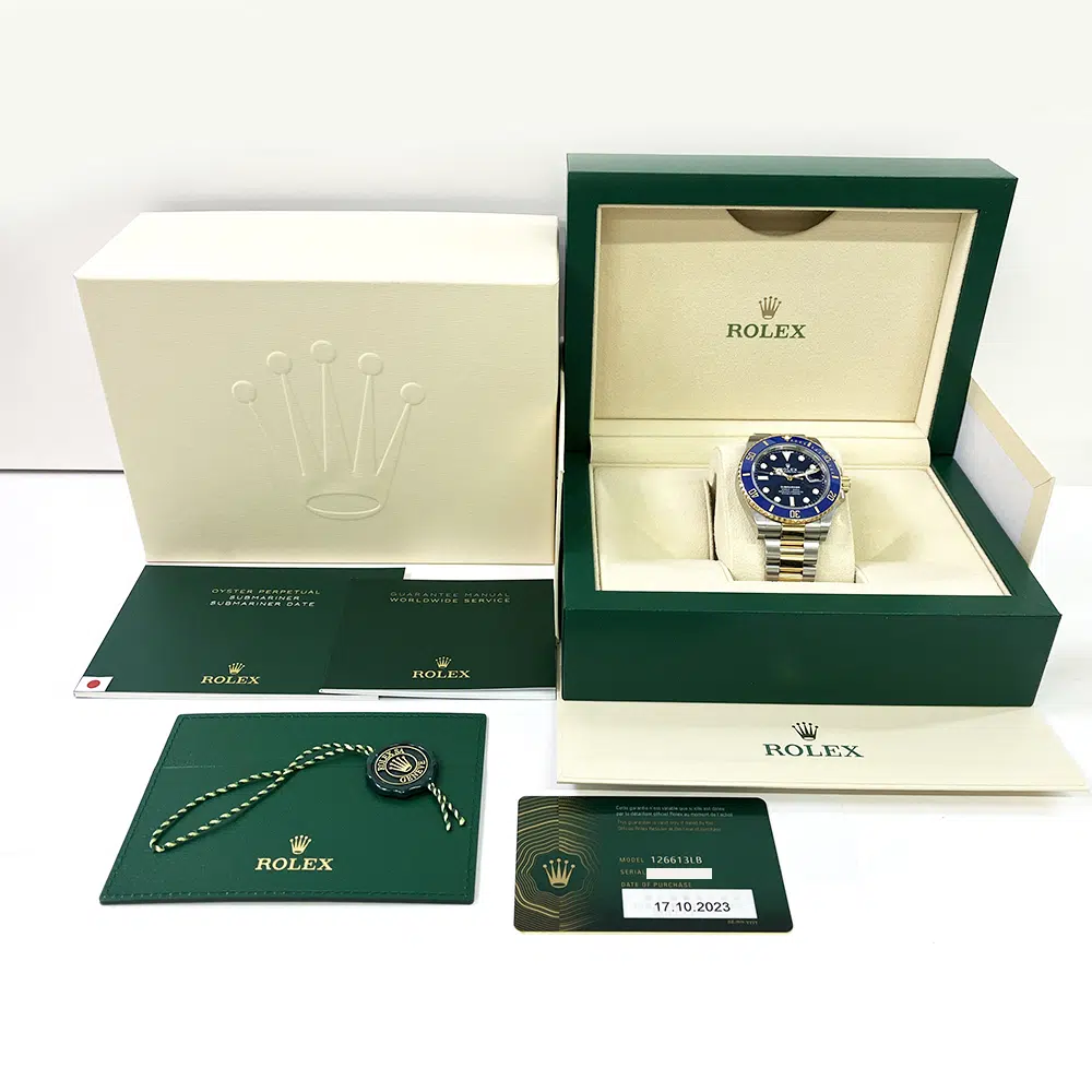 Rolex Submariner 41mm 126613LB  Blue Dial Two Tone YG/SS Men's Watch 2023 – image 8