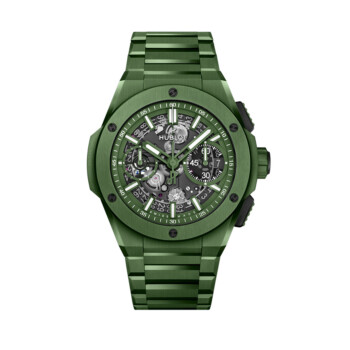 Hublot Big Bang Integral 451.GX.5220.GX 42mm green ceramic watch