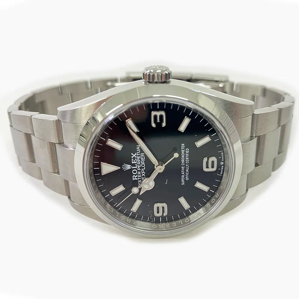 Rolex Explorer 36mm 124270 Stainless Steel Watch Black Arabic & Index Dial 2023 – image 4