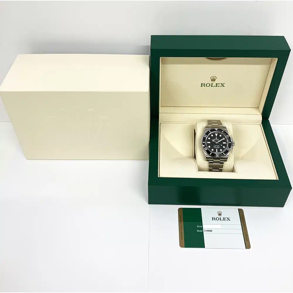 Rolex Submariner 40mm 114060 Oyster Stainless Steel with Black Dial Watch 2017 – image 8