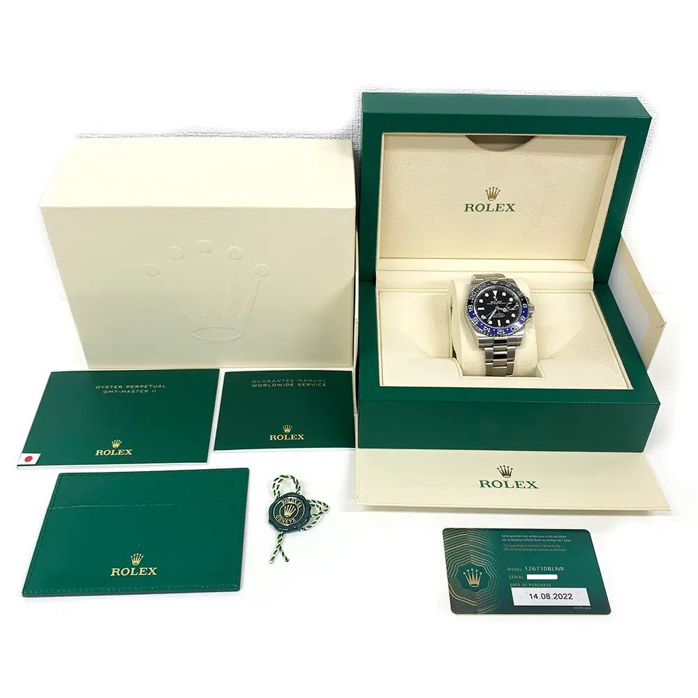 Rolex GMT-Master II  Oyster Bracelet 40mm 126710BLNR Stainless Steel Watch Black Dial 2022 – image 8