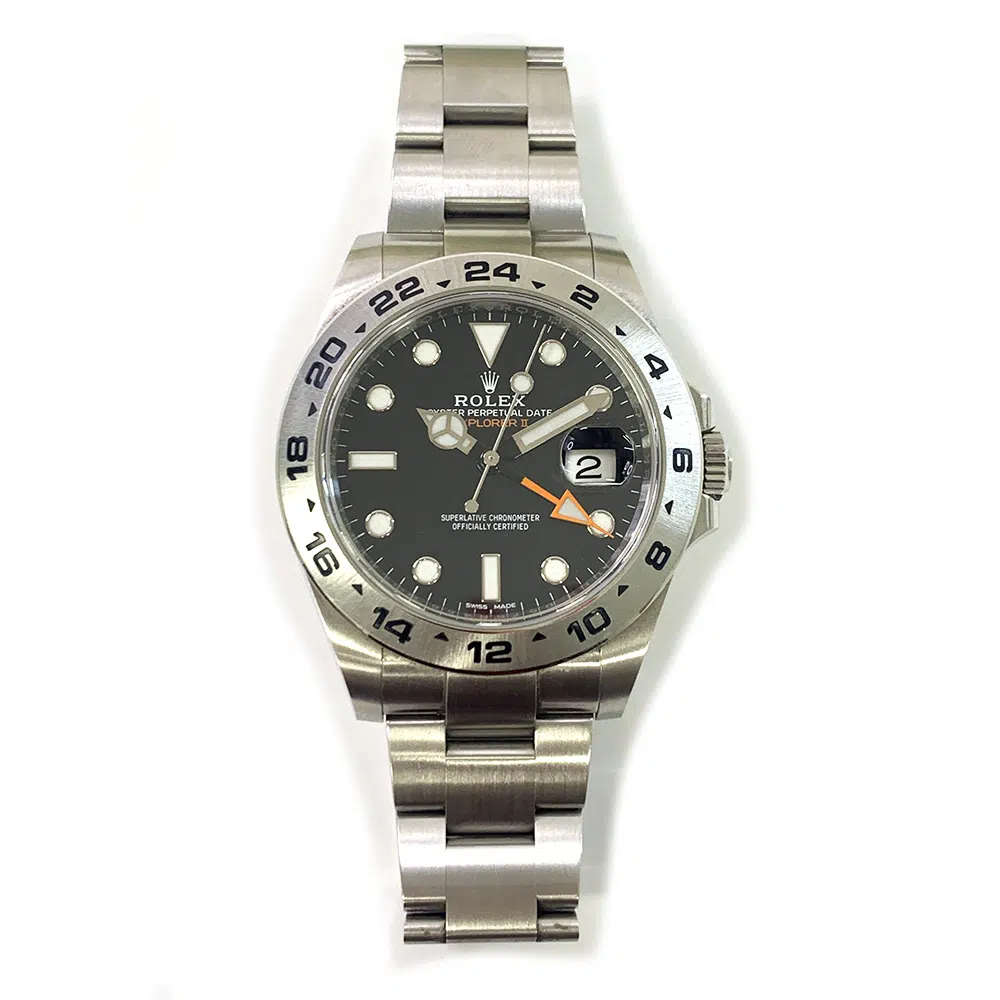 Rolex Explorer II 42mm Oyster Black Dial 216570 Stainless Steel Watch 2021