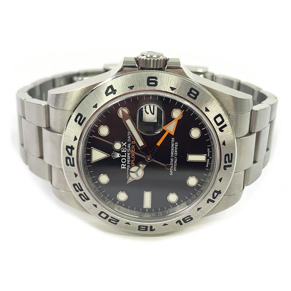Rolex Explorer II 42mm Oyster Black Dial 216570 Stainless Steel Watch 2021 – image 4