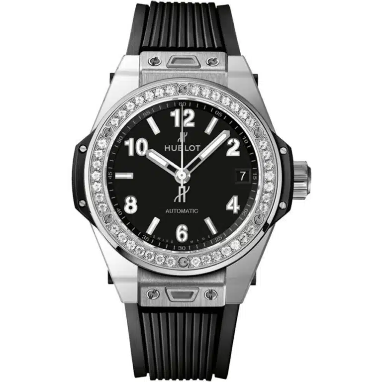 Hublot Big Bang 465.SX.1170.RX.1204 Stainless Steel Diamond Bezel Black Dial