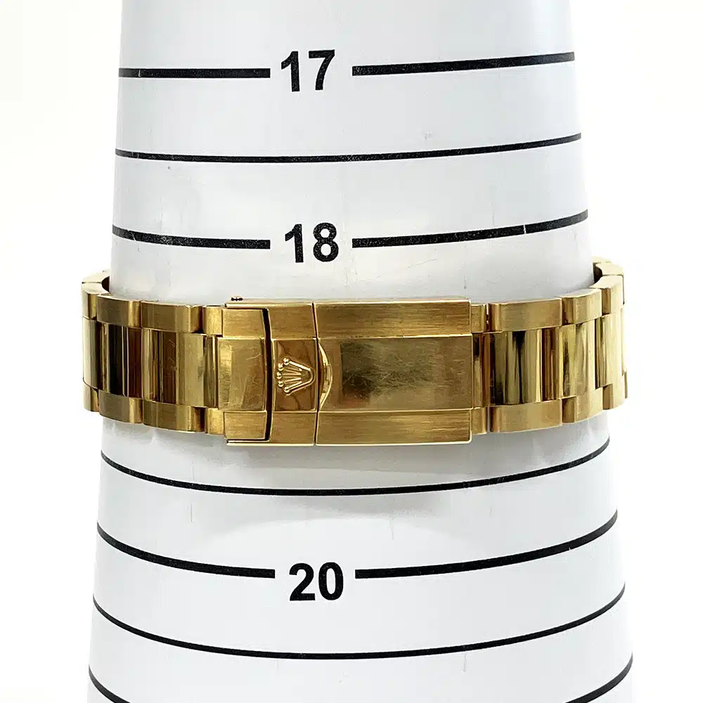 Rolex Daytona 116528 Black Paul Newman Cosmo Yellow Gold Oyster Bracelet Watch 2006 – image 5