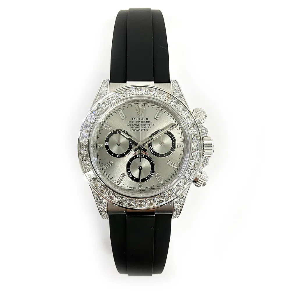 Rolex Daytona 40mm 126539tbr-0002 White Gold with Silver Diamond Dial Watch 2024 – image 3