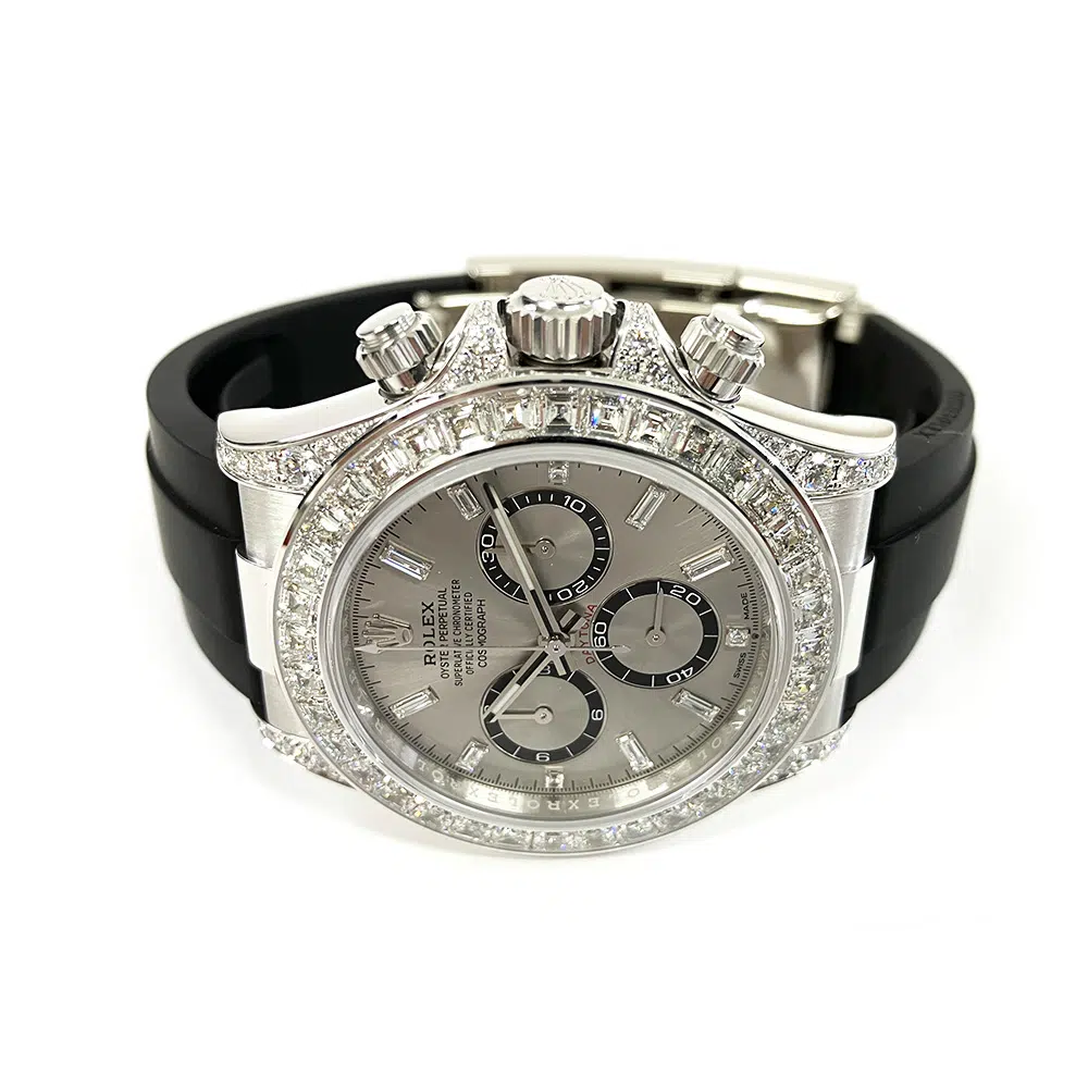 Rolex Daytona 40mm 126539tbr-0002 White Gold with Silver Diamond Dial Watch 2024 – image 4