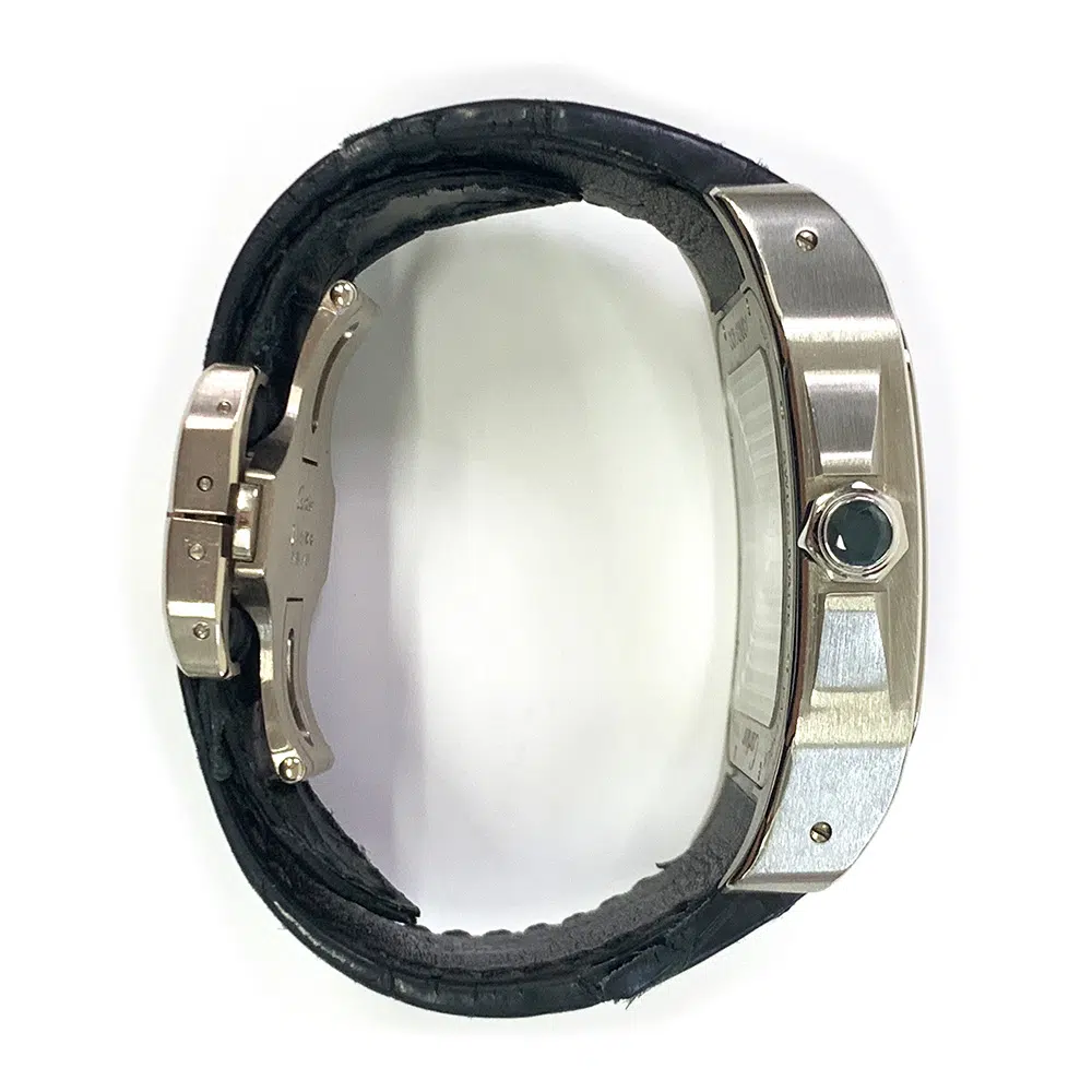 Cartier Santos 100 W2020018 46mm Palladium with Skeleton Dial Watch 2007 – image 5