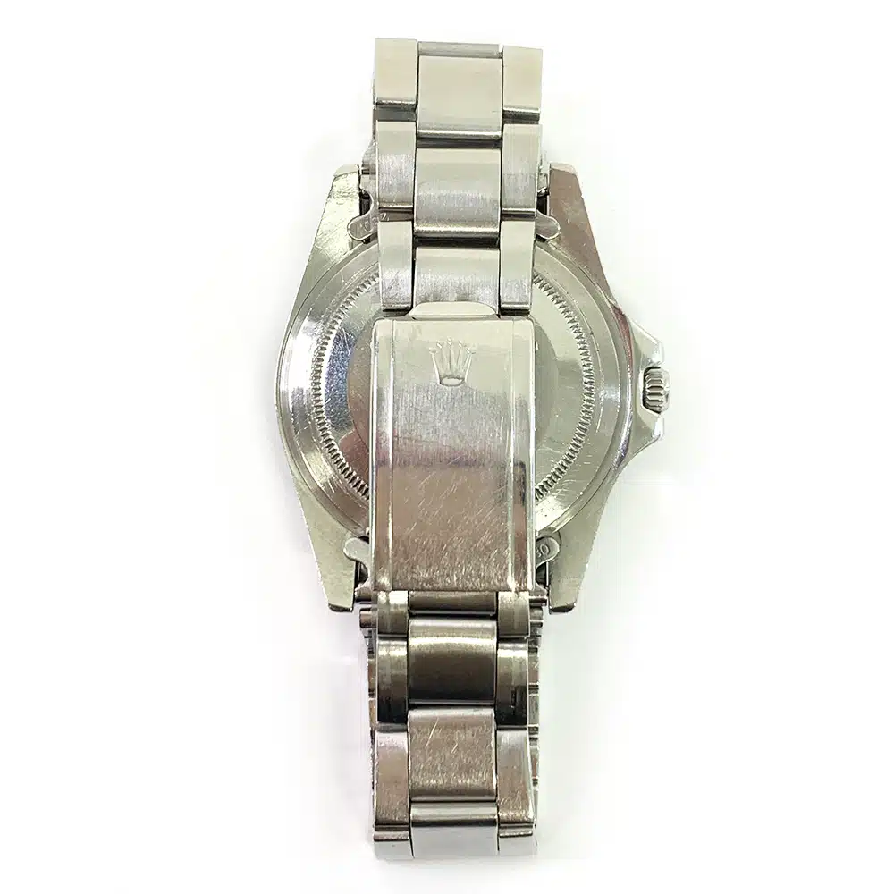 Rolex GMT-Master 40mm Oyster 1675 Stainless Steel Watch Black Dial – image 3