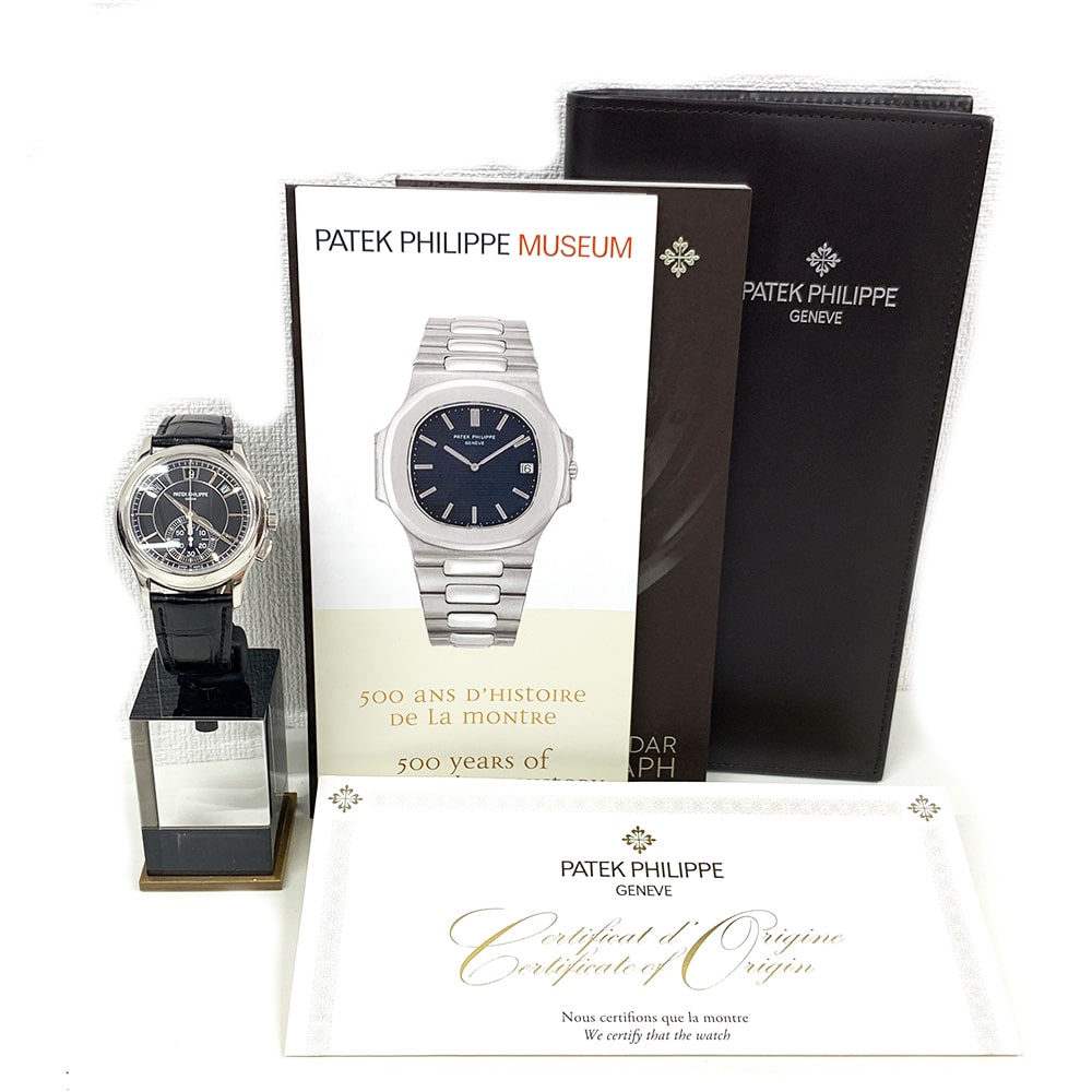 Patek Philippe Annual Calendar 5905P-010 42mm Platinum with Black Dial Watch