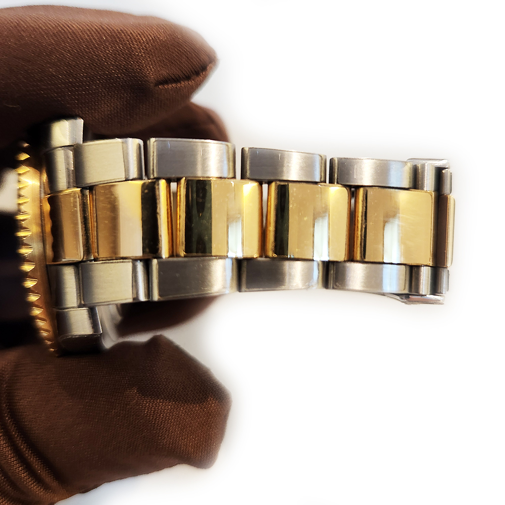 Rolex GMT-Master II 40mm 116713LN Oyster Stainless Steel & Yellow Gold Watch Black Dial 2018