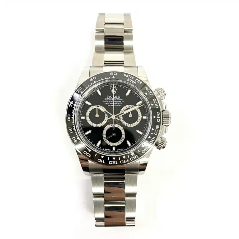 Rolex Daytona 126500LN 40mm Oyster Stainless Steel with Black Dial Watch 2024