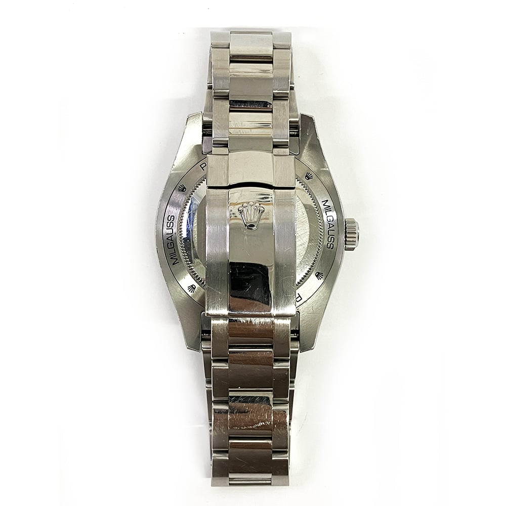 Rolex Milgauss 116400 40mm Stainless Steel with White Dial Watch 2013