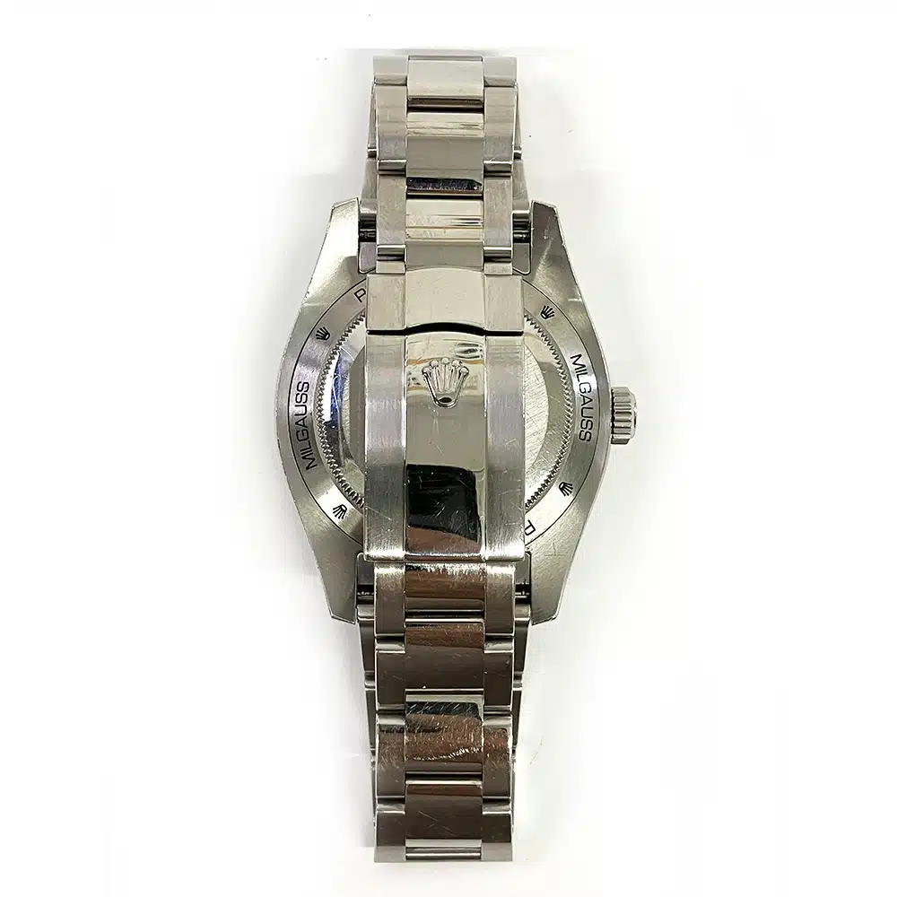 Rolex Milgauss 116400 40mm Stainless Steel with White Dial Watch 2013 – image 5