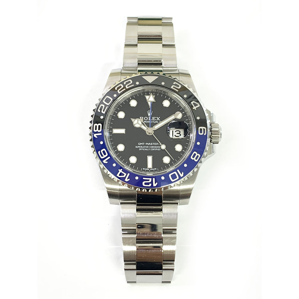 Rolex GMT-Master II Batman 40mm Oyster 116710BLNR Stainless Steel Watch Black Dial 2017