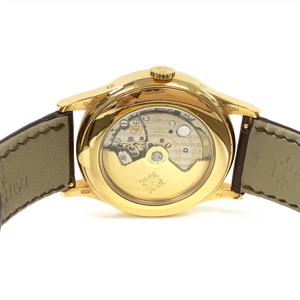 Patek Philippe Complications Annual Calendar 38.5mm 5396R-011 Rose Gold with Brown Leather Watch Silver Dial 2015 – image 3