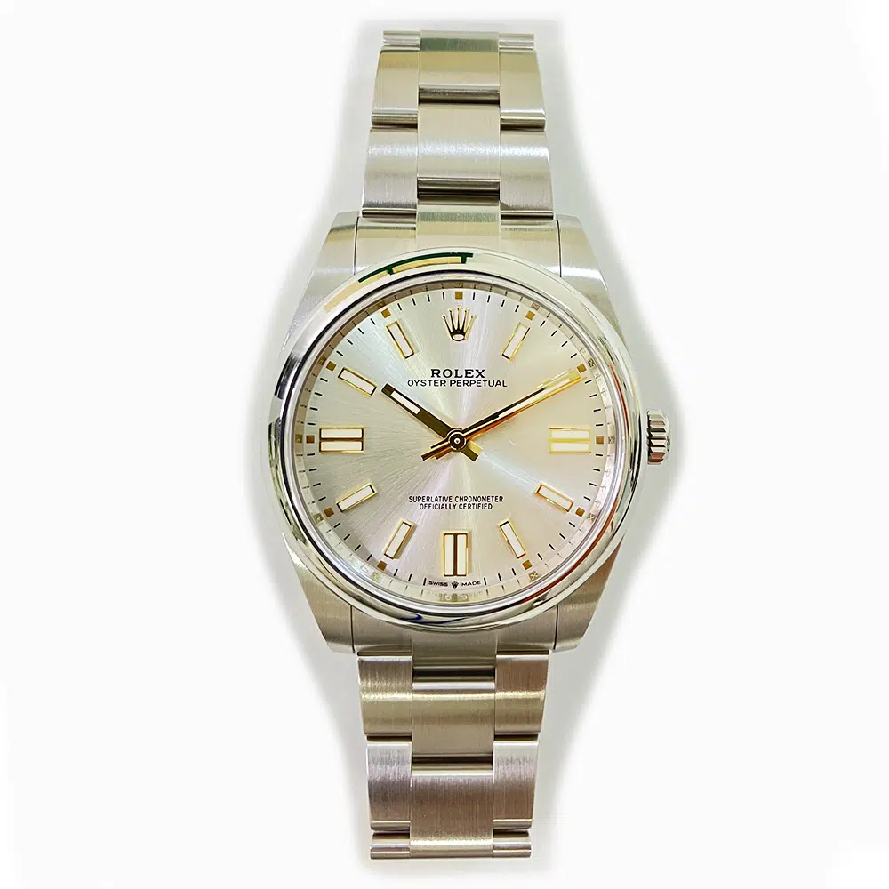 MINT Rolex Oyster Perpetual Silver Dial 41mm 124300 Stainless Steel Men's Watch 2022 – image 3