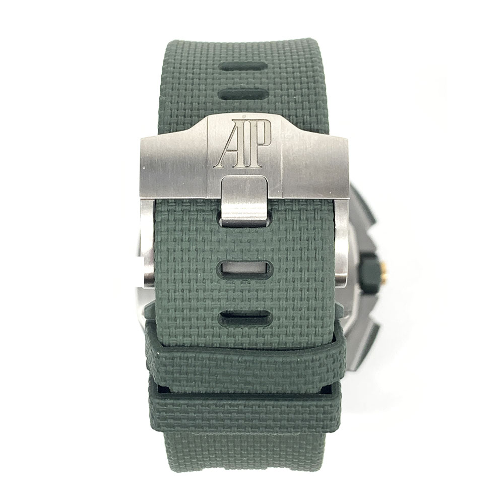 Audemars Piguet Royal Oak Offshore Chrono 26405CE.OO.A056CA.01 Ceramic With Green Rubber Watch