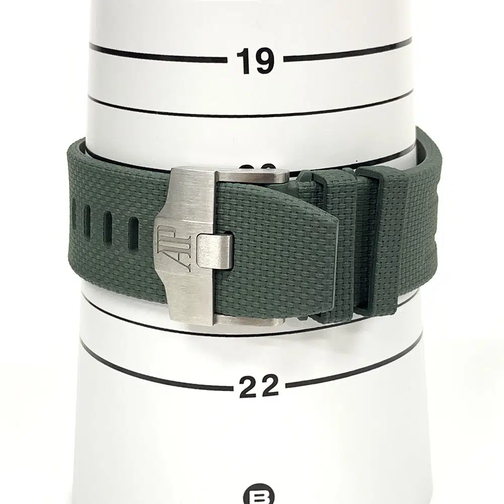 Audemars Piguet Royal Oak Offshore Chrono 26405CE.OO.A056CA.01 Ceramic With Green Rubber Watch – image 6