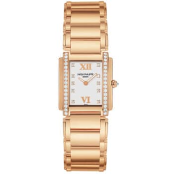 Patek Philippe Twenty~4 4908/11R-011 Rose Gold Watch White Dial