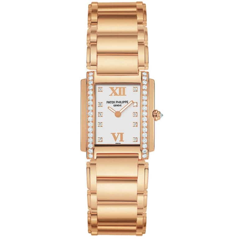 Patek Philippe Twenty~4 4908/11R-011 Rose Gold Watch White Dial