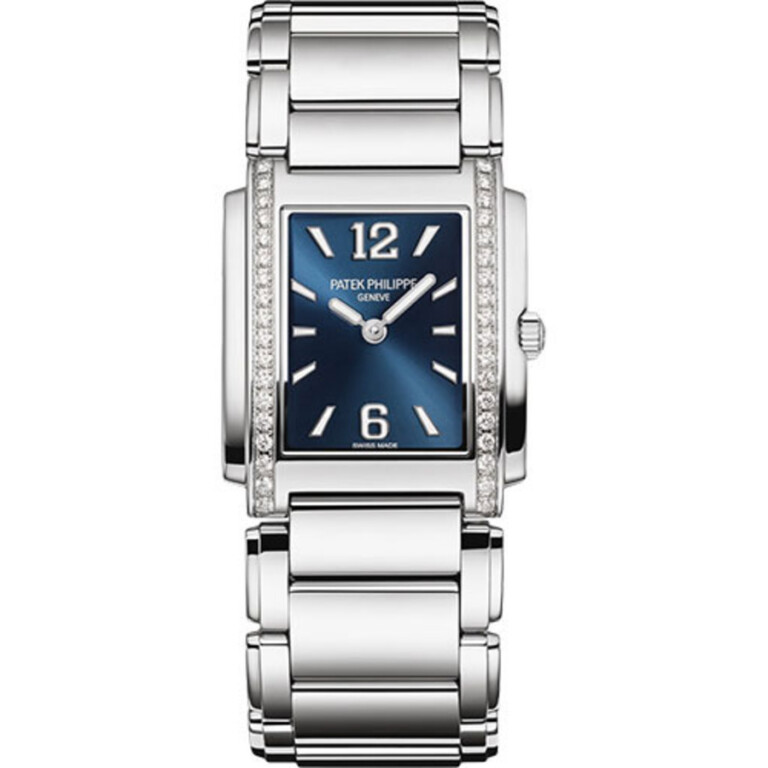 Patek Philippe Twenty~4 Stainless Steel Case Blue Dial 4910/1200A-001