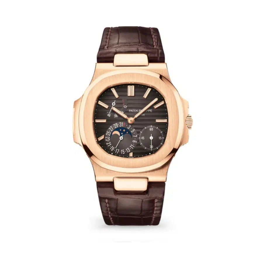 Patek Philippe Nautilus 5712R-001 Rose Gold with Brown Dial Watch