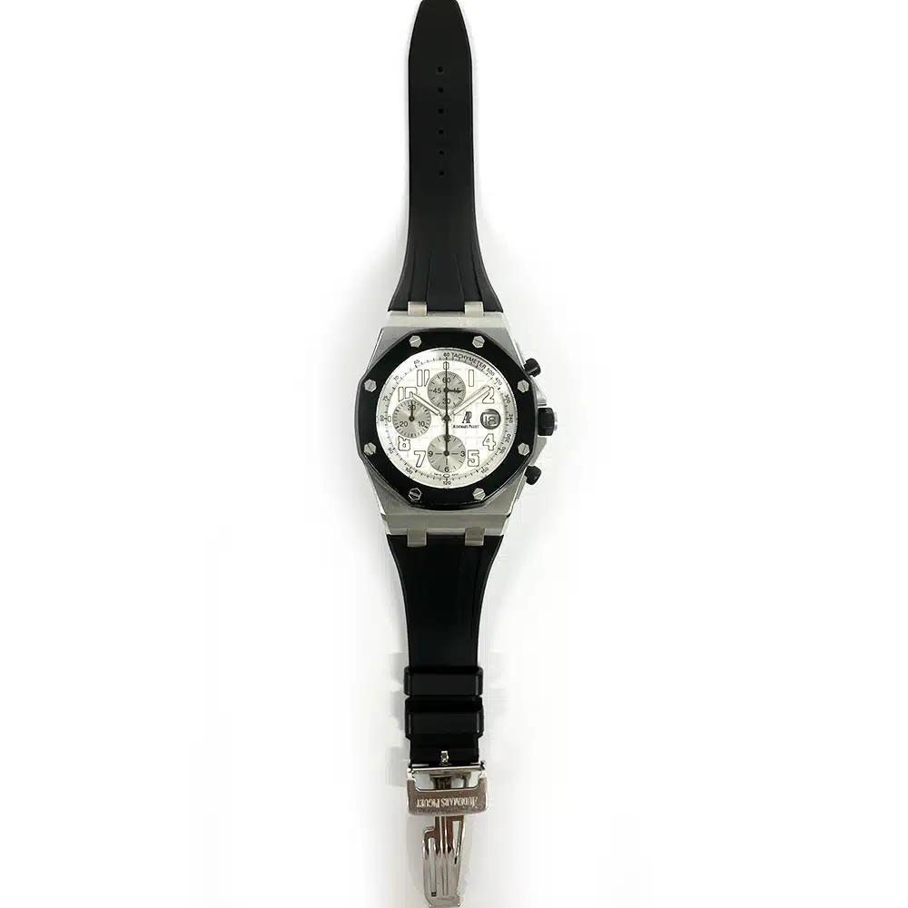 Audemars Piguet Royal Oak Offshore Chronograph 25940SK.O.0002CA 42mm Stainless Steel with Silver Arabic Dial Watch – image 3