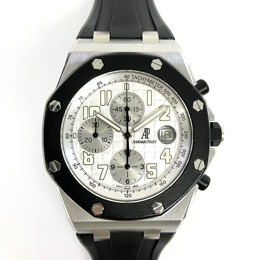 Audemars Piguet Royal Oak Offshore Chronograph 25940SK.O.0002CA 42mm Stainless Steel with Silver Arabic Dial Watch