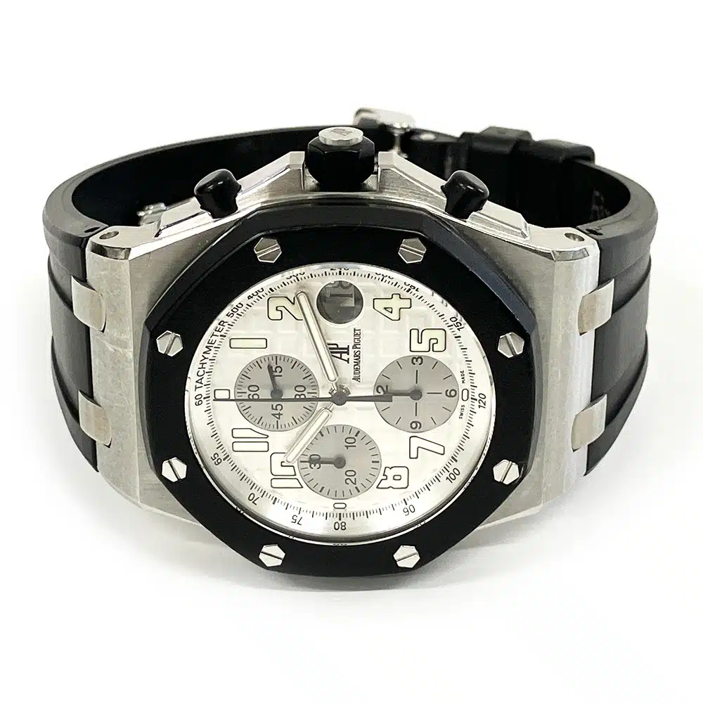 Audemars Piguet Royal Oak Offshore Chronograph 25940SK.O.0002CA 42mm Stainless Steel with Silver Arabic Dial Watch – image 5