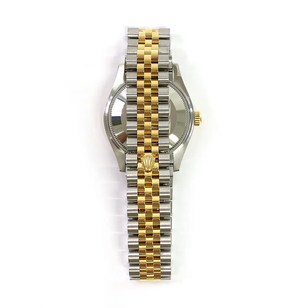 Rolex Datejust 31mm 278273-0032 Steel & Gold Green Flower Diamond Dial Jubilee Watch 2023 – image 5