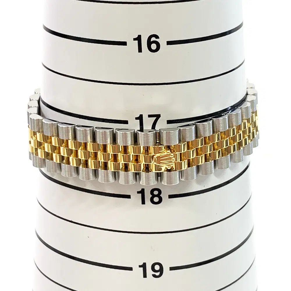 Rolex Datejust 31mm 278273-0032 Steel & Gold Green Flower Diamond Dial Jubilee Watch 2023 – image 6