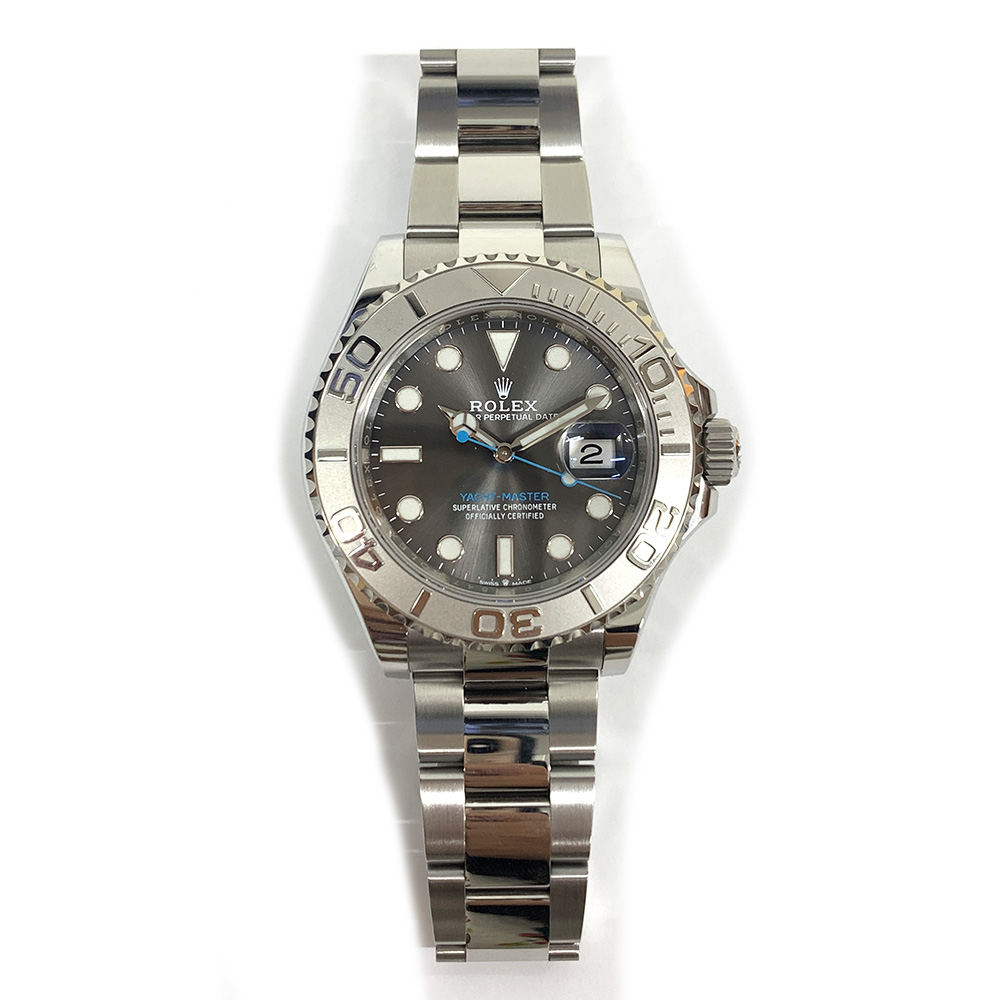 Rolex Yacht-Master 40mm Oyster 126622 Men's Watch Stainless Steel and Platinum Slate Grey Dial 2022