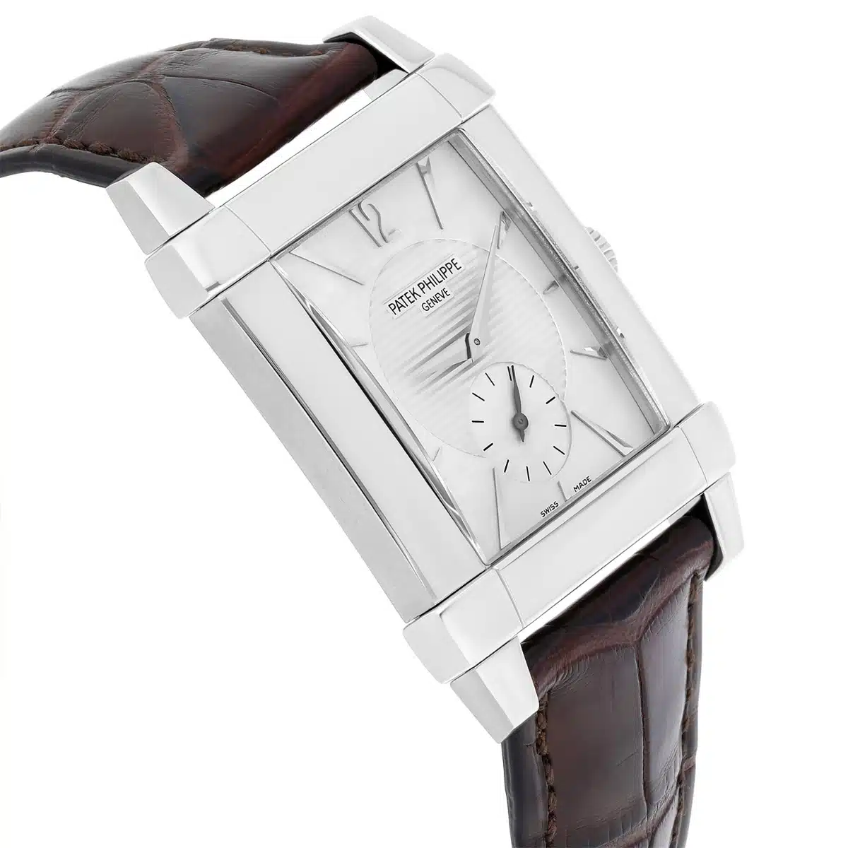 Patek Philippe 5111G Gondolo 18k White Gold Watch Silver Dial Mens Manual Watch – image 5