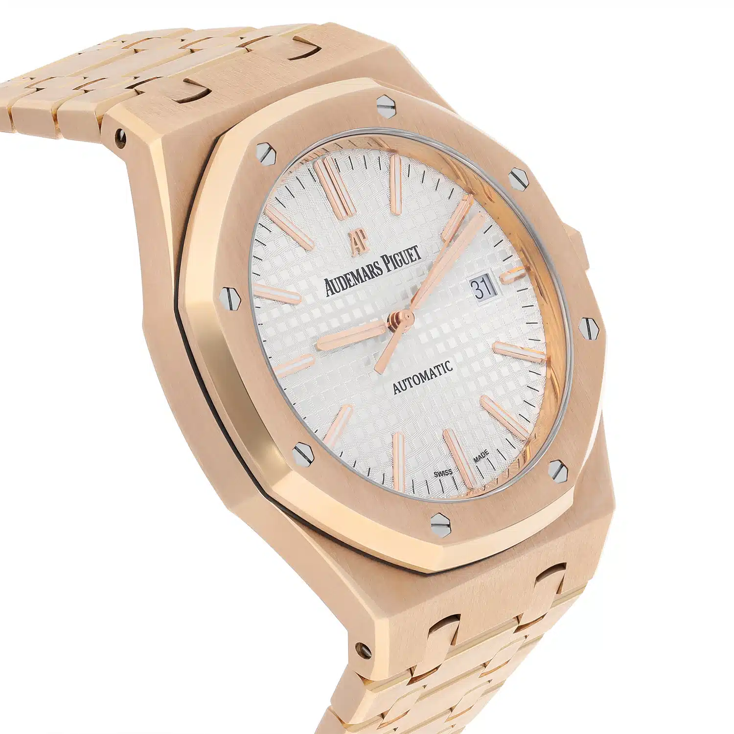 Audemars Piguet Royal Oak 15400OR.OO.1220OR.02 Selfwinding Auto Rose Gold Men 41mm Watch – image 4