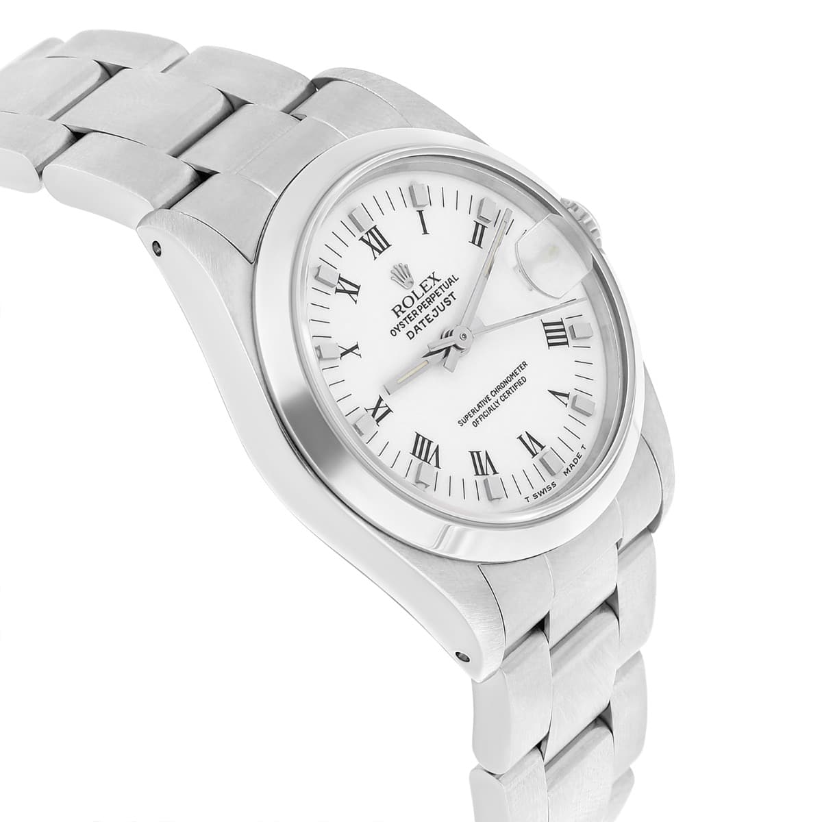 Rolex Datejust 31 Midsize White Dial Stainless Steel Watch Oyster Band 68240