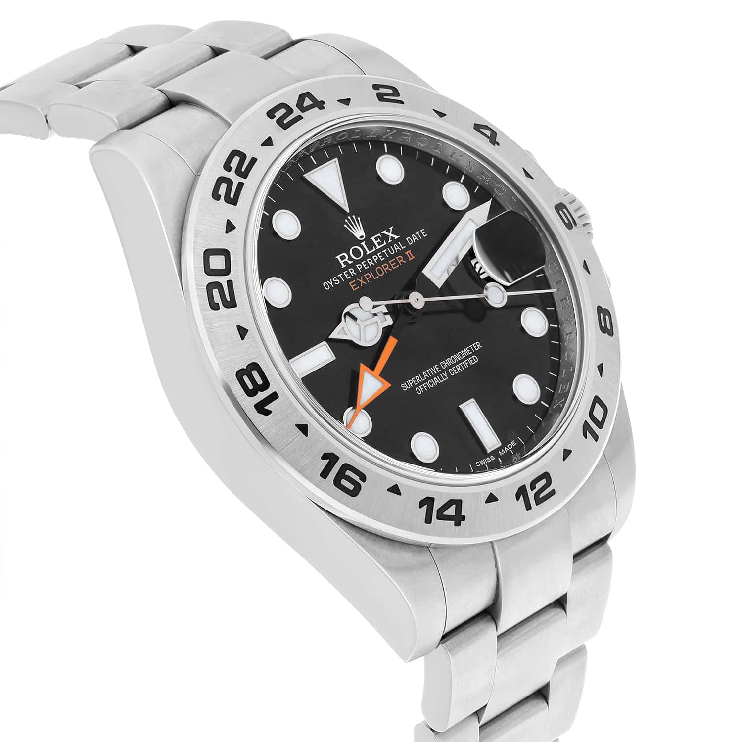 Rolex Explorer II Black Dial 42mm 216570 Stainless Steel Watch
