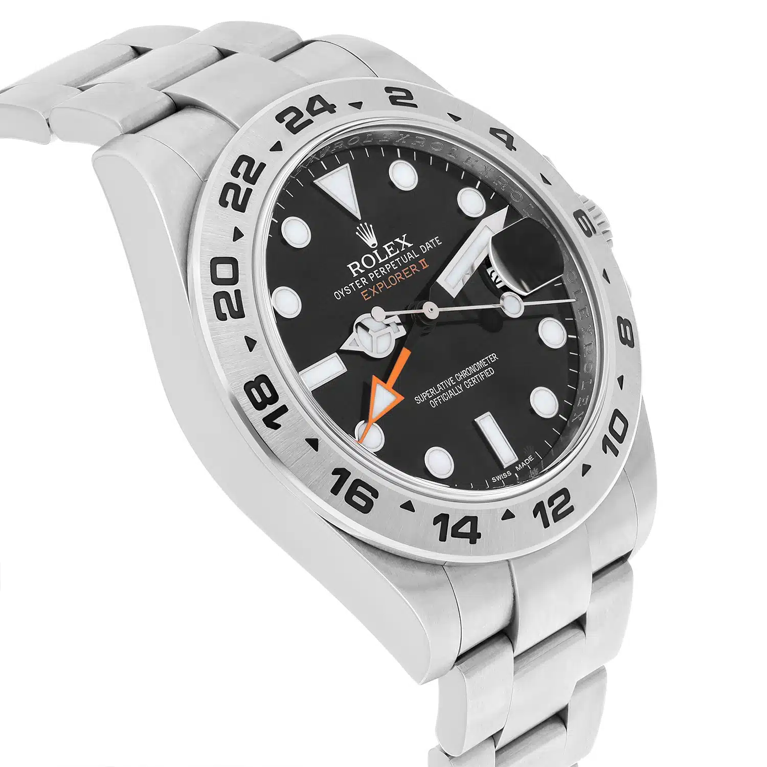 Rolex Explorer II Black Dial 42mm 216570 Stainless Steel Mens Watch Complete – image 4