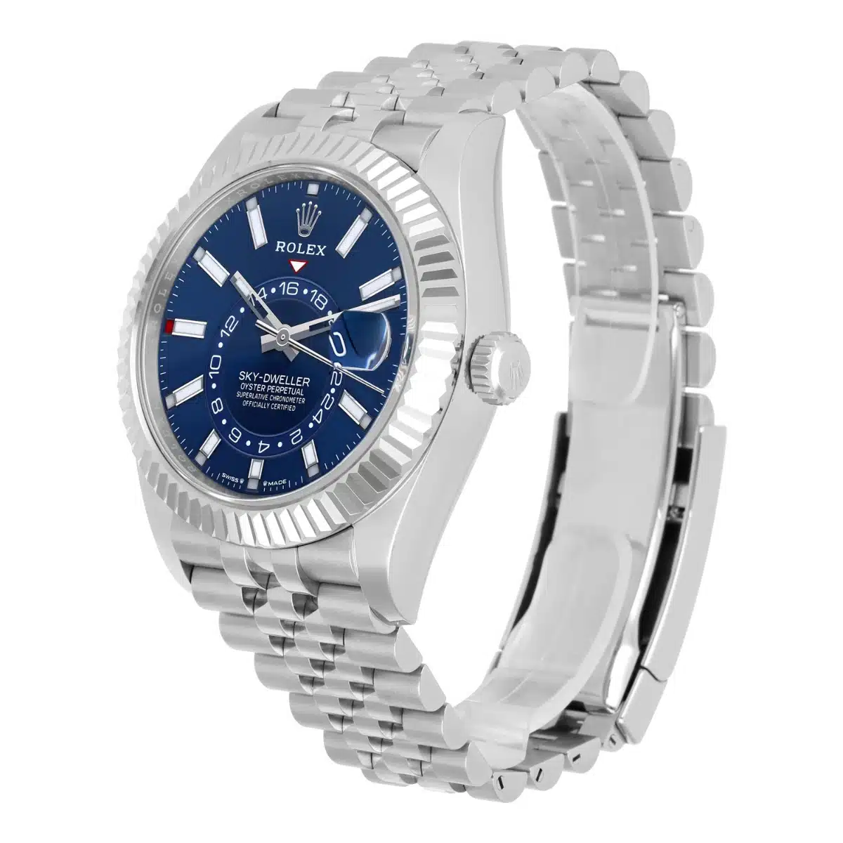 Rolex Sky Dweller 336934-0006 Blue Dial Automatic Watch Jubilee Box Papers Unworn 2026 – image 4