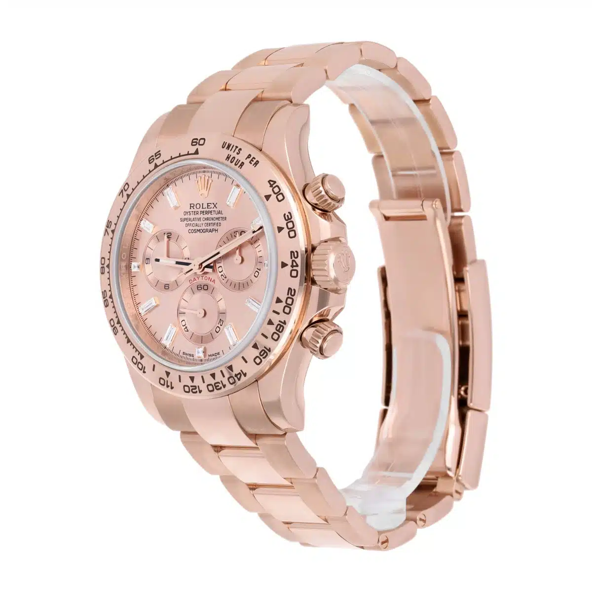 Rolex Cosmograph Daytona 116505-0017 Pink Diamond Dial 18K Rose Gold Box/Papers – image 4
