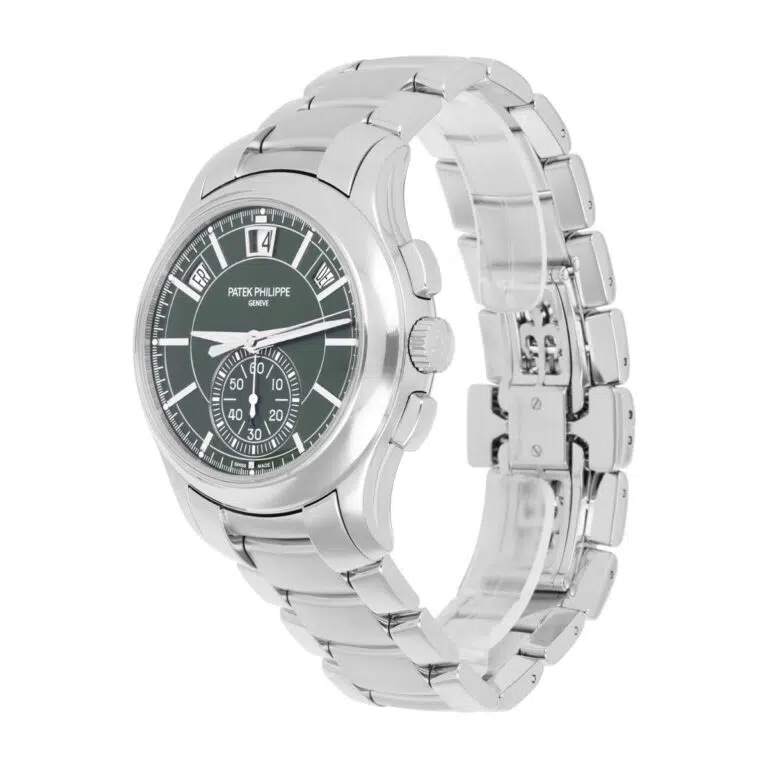 Patek Philippe Annual Calendar Complications 5905/1A-001 Stainless Steel Watch Green Dial – image 4