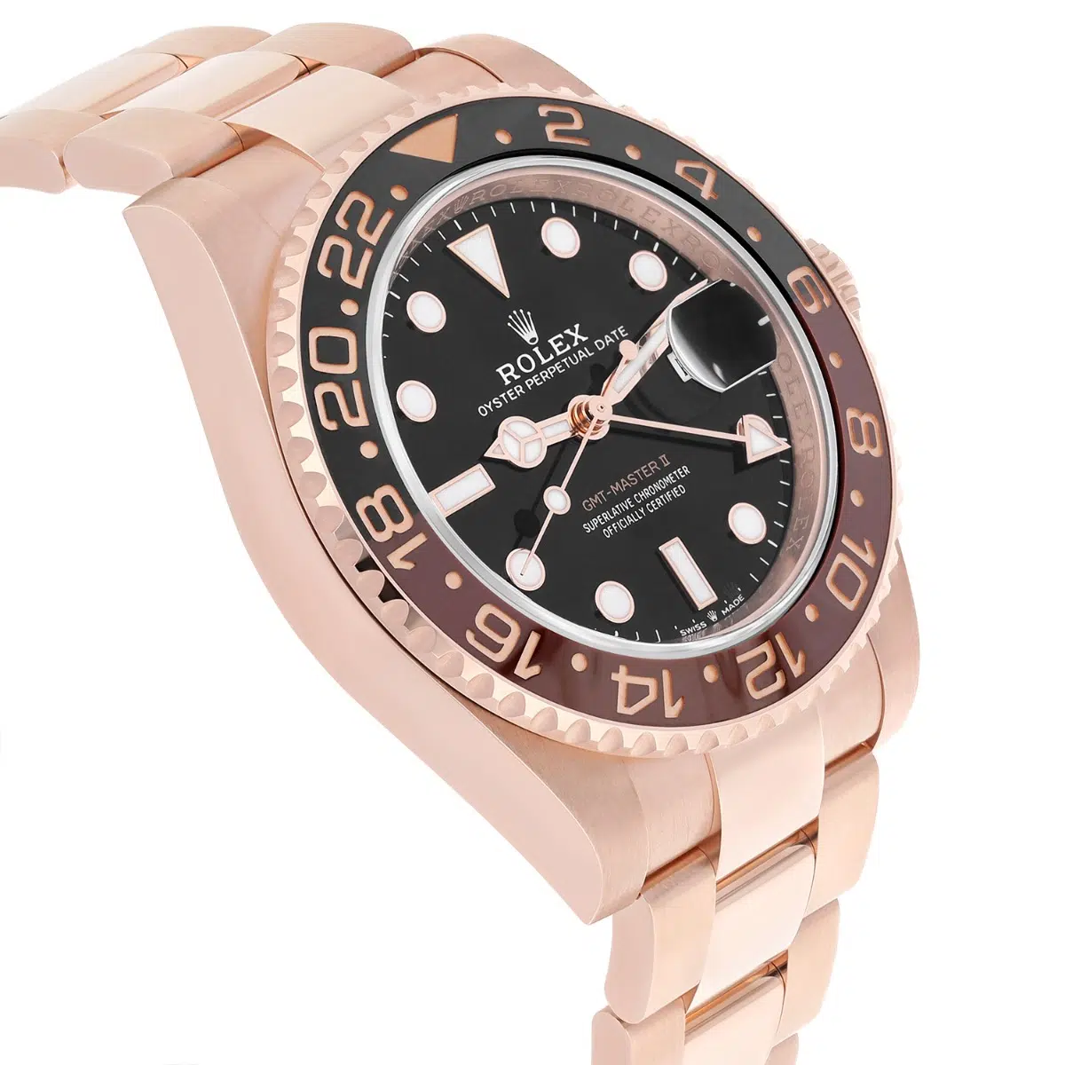 Rolex GMT-Master II Rootbeer 40mm Oyster 126715CHNR Rose Gold Watch Black Dial 2024 – image 5
