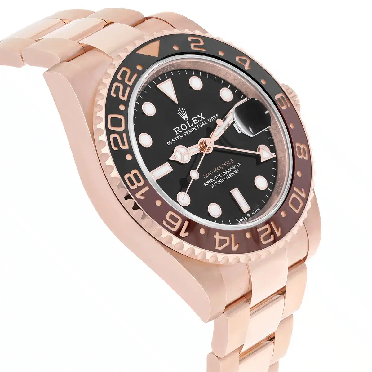 Rolex GMT-Master II 126715CHNR Rootbeer 40mm Oyster 126715CHNR Rose Gold Watch Black Dial 2023 – image 5