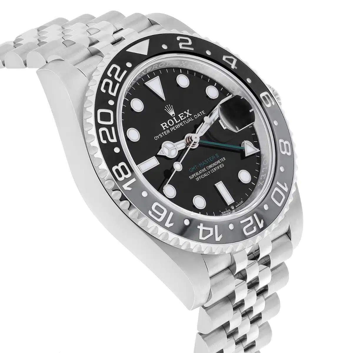 Rolex GMT-Master II 40mm 126710GRNR-0003 “Bruce Wayne” Jubilee Stainless Steel Black Dial 2026 – image 5
