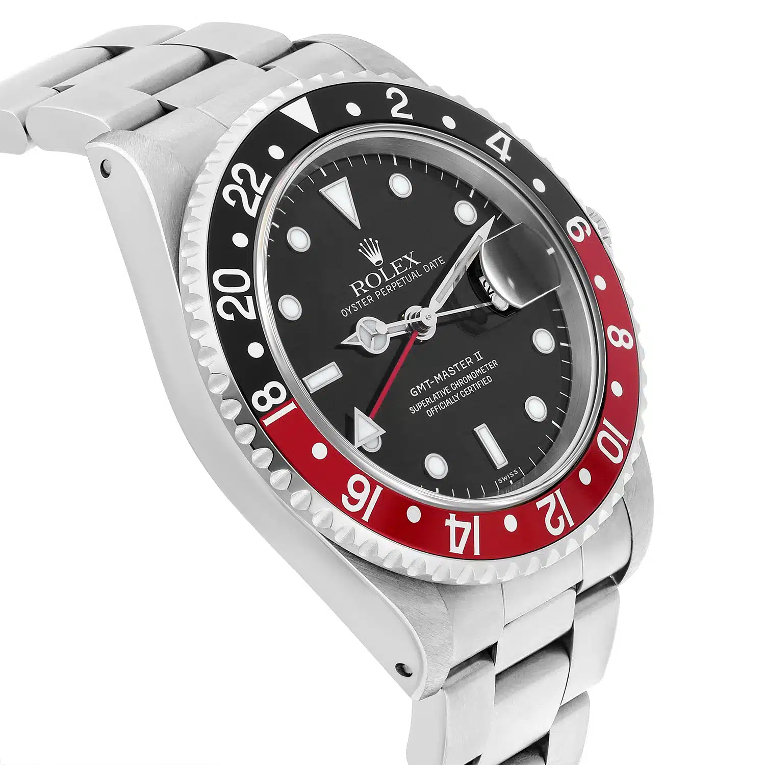 Rolex GMT-Master II "Coke" 16710 Stainless Steel Mens Watch Complete – image 4