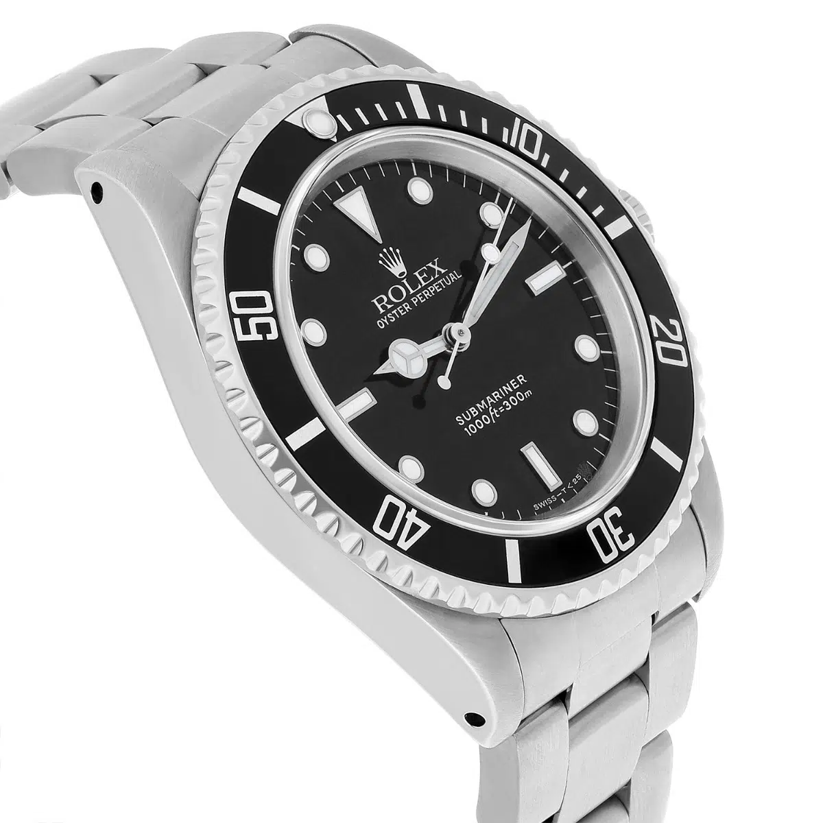 Rolex Submariner 14060 No-Date Stainless Steel Black Automatic 40mm Watch – image 4