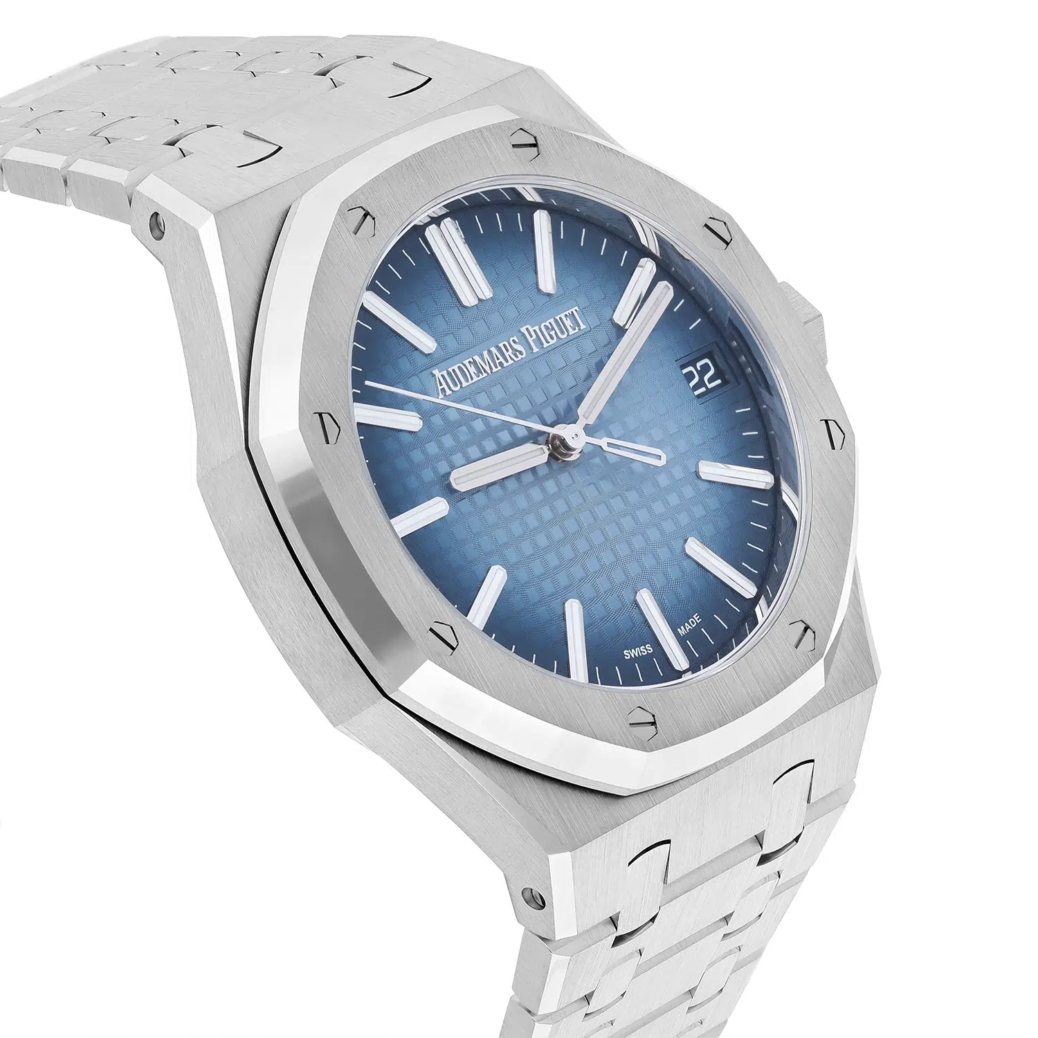 Audemars Piguet Royal Oak 15510BC.OO.1320BC.02 Blue Index Dial White Gold – image 4