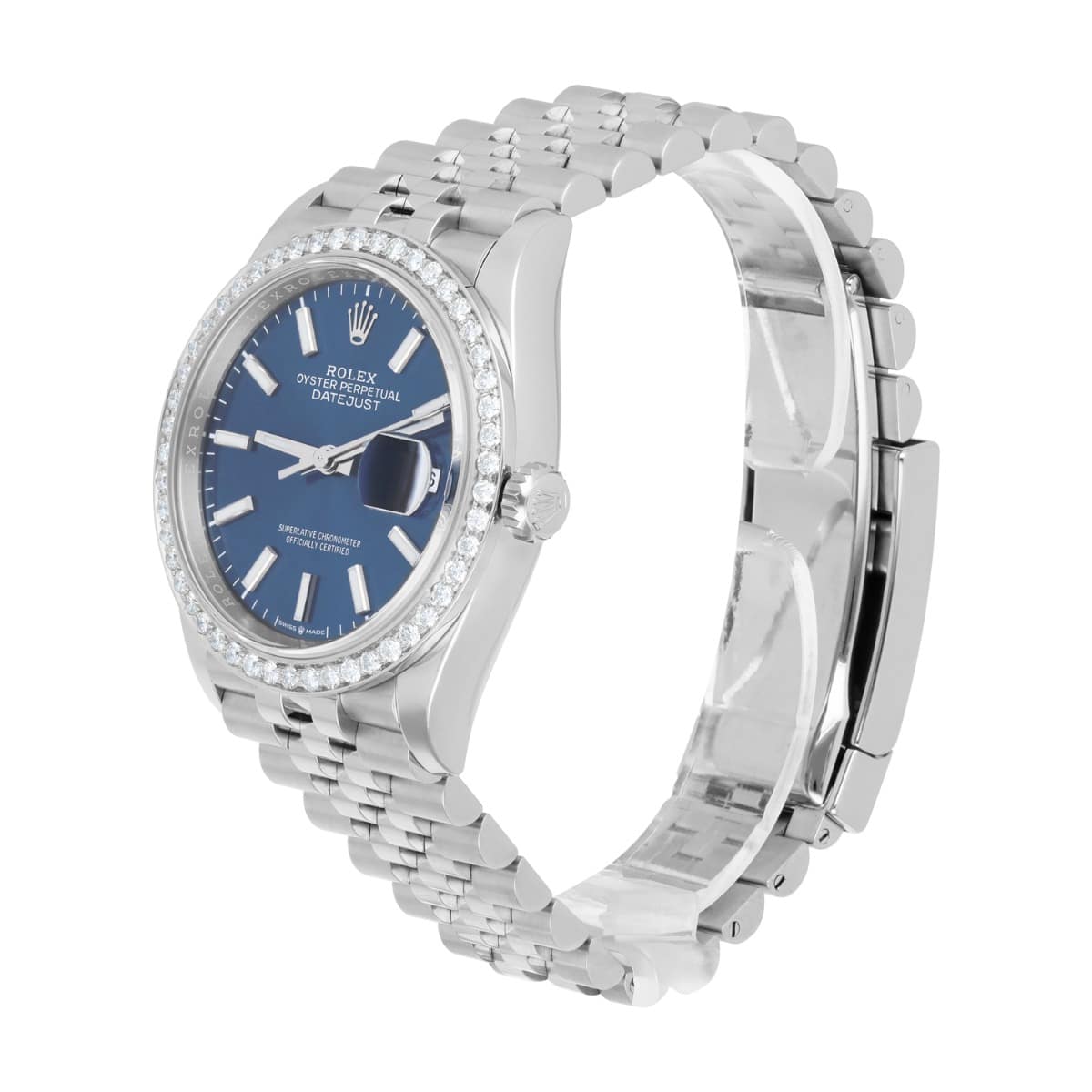 Rolex Datejust 126234 36mm Stainless Steel with Blue Dial Watch