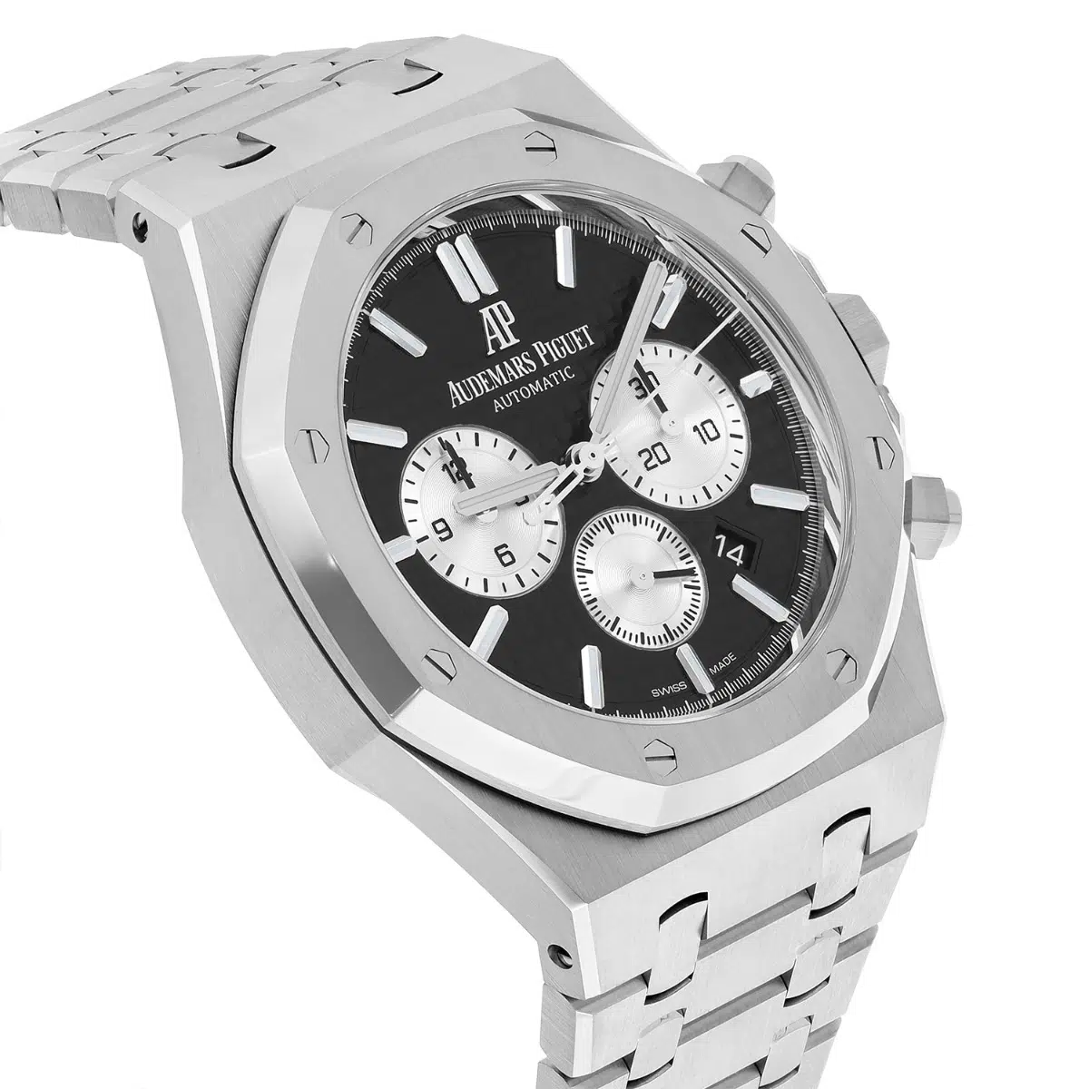 Audemars Piguet Royal Oak Chrono 26331ST.OO.1220ST.02 Black Dial Steel Mens Watch – image 3
